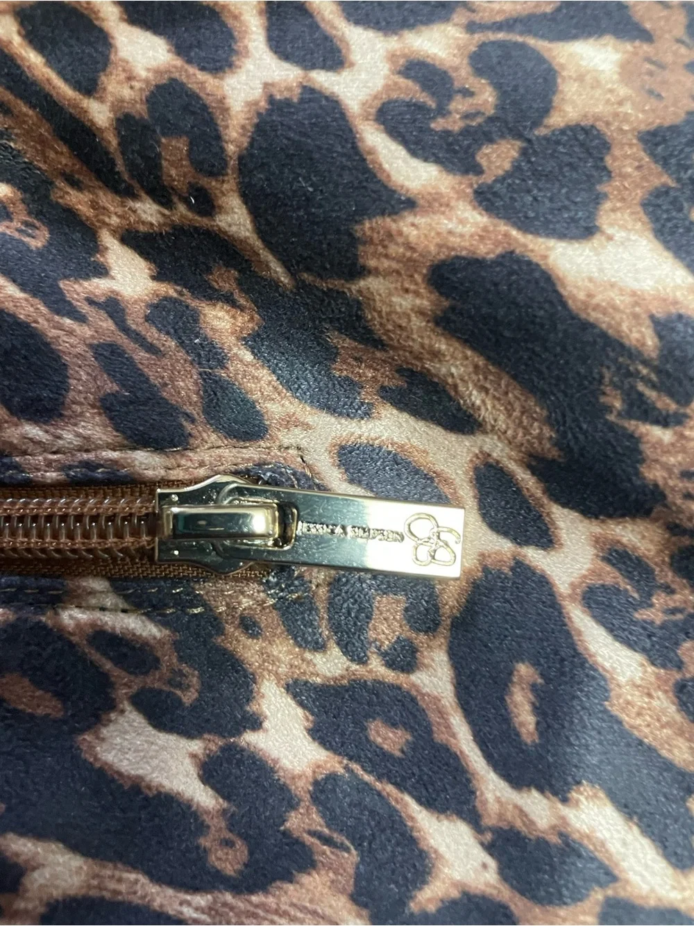 Jessica Simpson Verity Knee High Boots Leopard Print Pointed Heel Women’s 8M